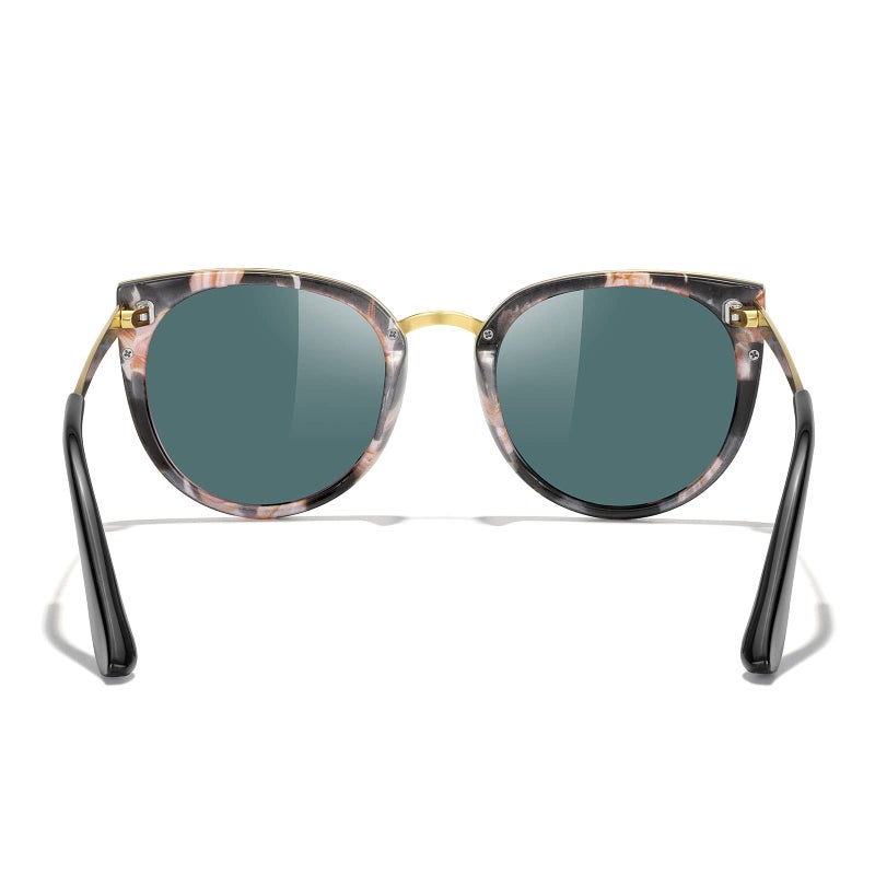 MERRY'S Girls Cat Eye Sunglasses for kids Children Polarized Sunglasses S7000 (Flower Frame, 49) - Image 4